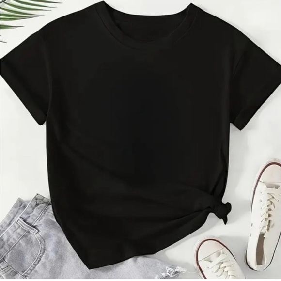 Black Graphic Women's Top - Picture 2 of 2